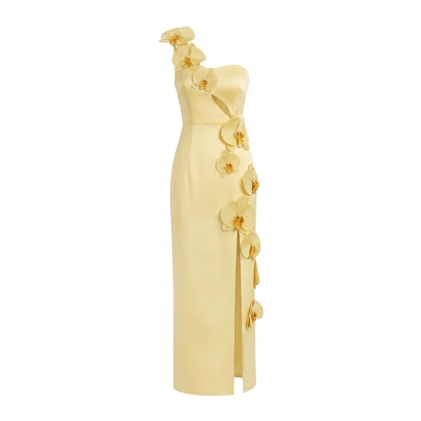 JW PEI Yellow maxi dress