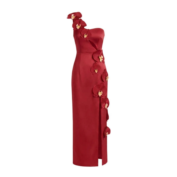 JW PEI Red maxi dress