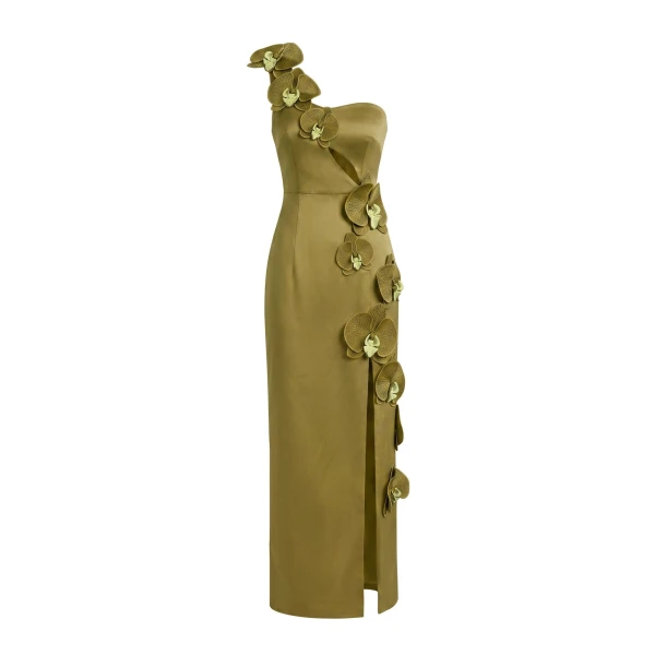 JW PEI Green maxi dress