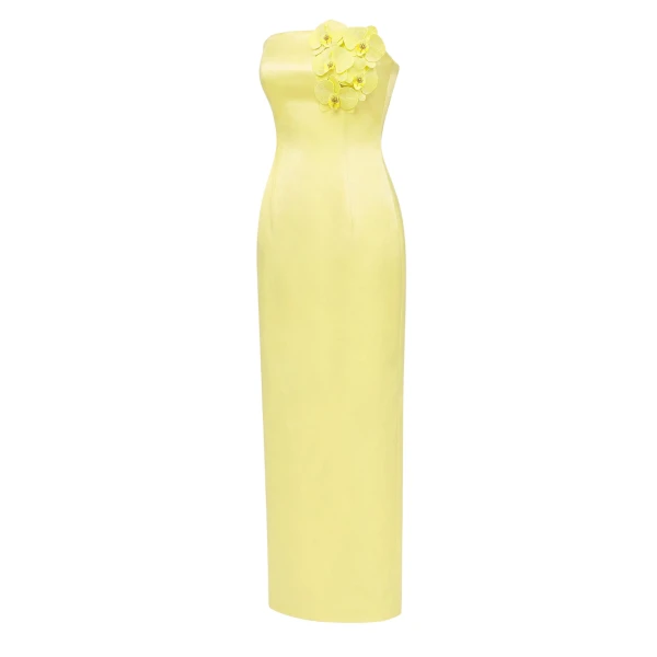 JW PEI Yellow maxi dress