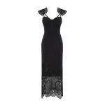JW PEI Orchid Embroidered Corset Dress