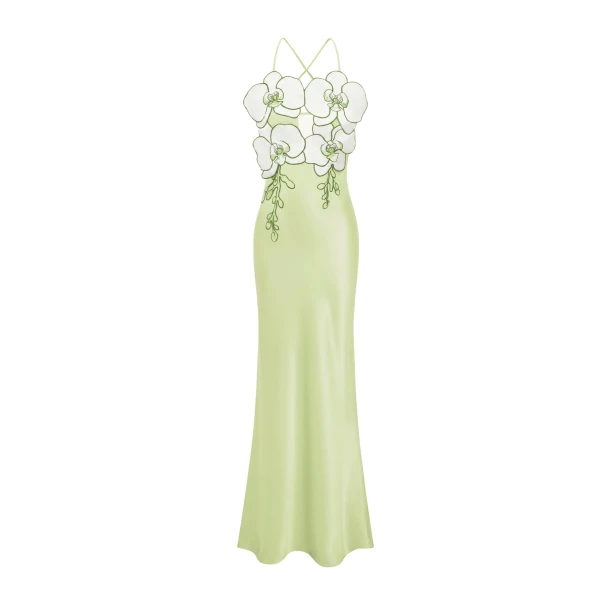 JW PEI Orchid Embroidered Dress