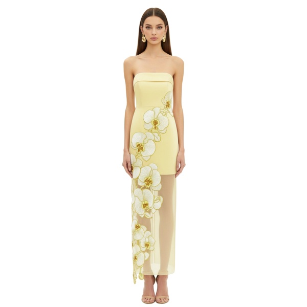 JW PEI Orchid Embroidered Dress