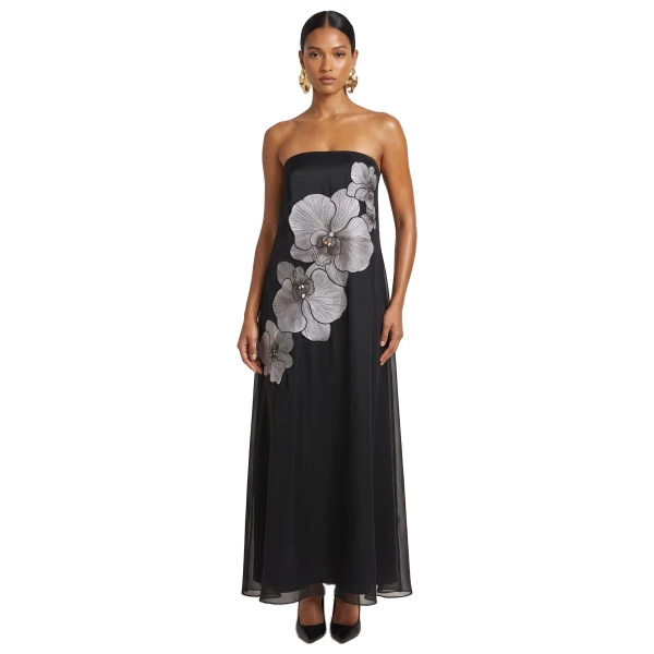 JW PEI Black maxi dress