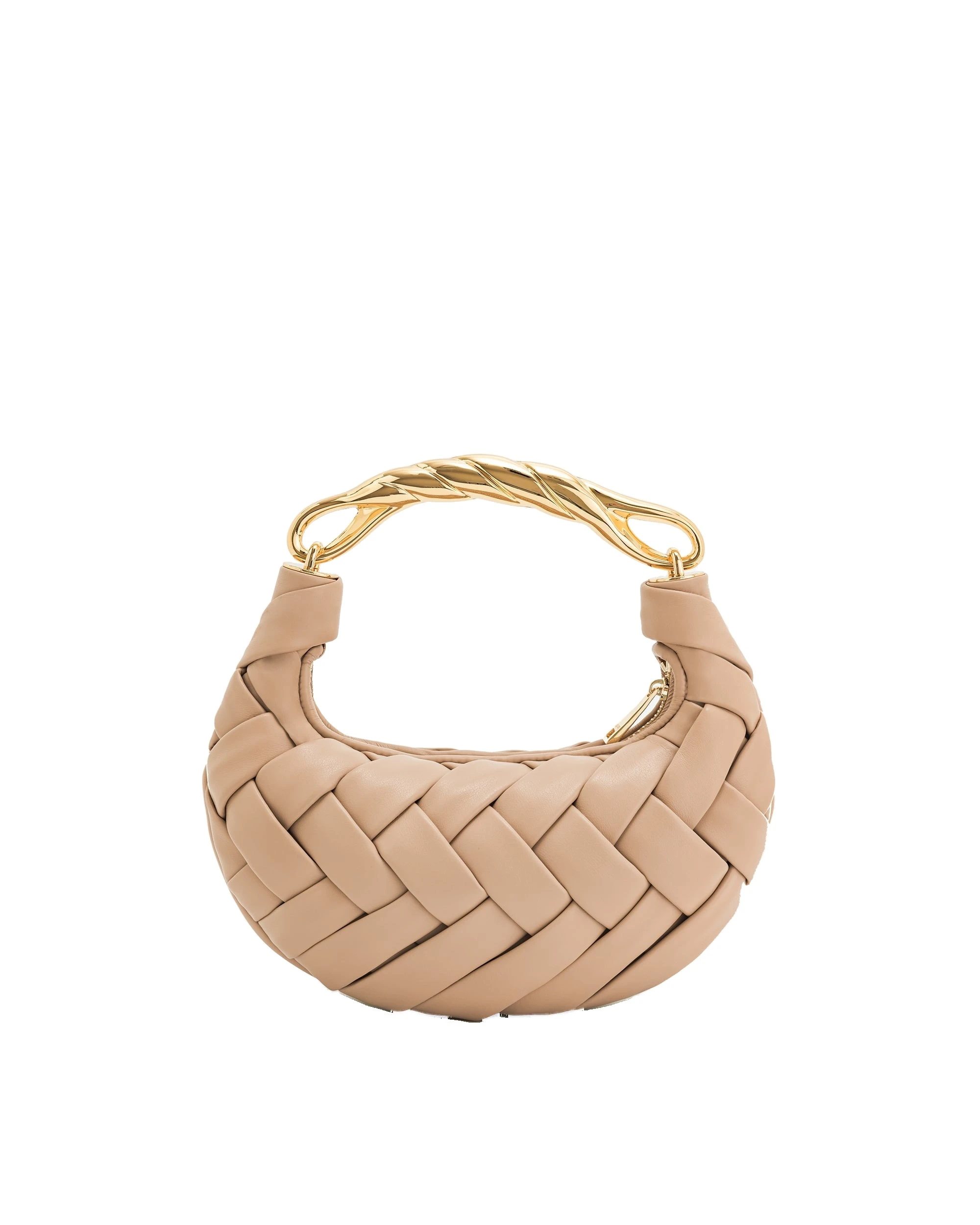 JW PEI Orla Weave Handbag in Almond | Totes & Top-Handle Bags | Luxury Shoes JW PEI Orla Weave Handbag in Almond
