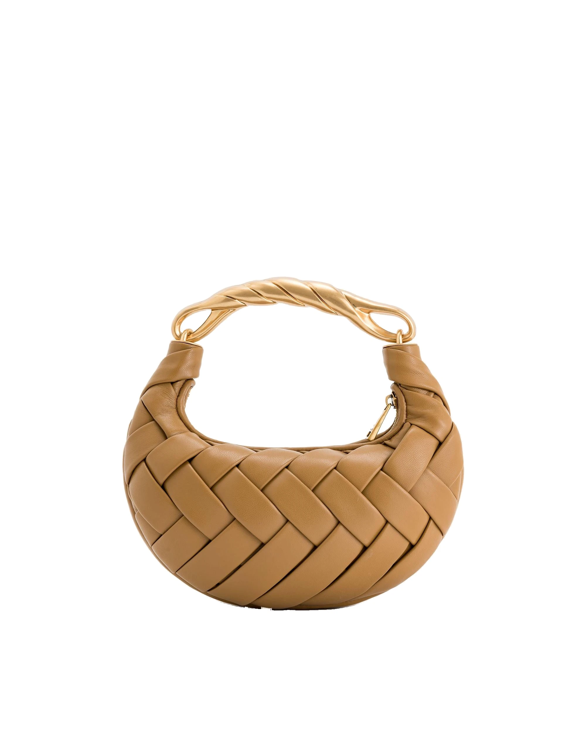 JW PEI Orla Weave Handbag in Brown | Totes & Top-Handle Bags | Luxury Shoes JW PEI Orla Weave Handbag in Brown