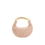 JW PEI Orla Weave Handbag in Pink Beige