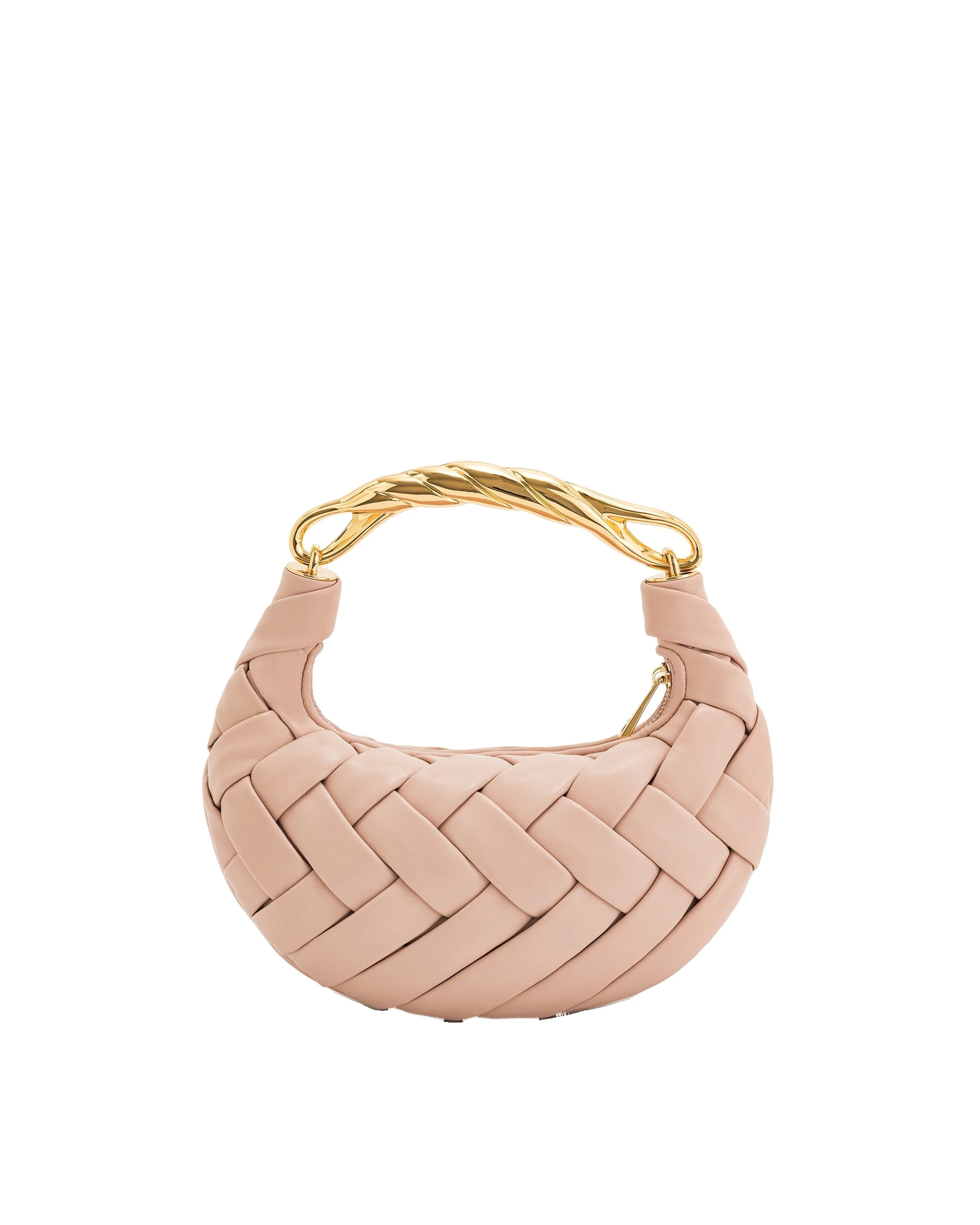 JW PEI Orla Weave Handbag in Pink Beige | Totes & Top-Handle Bags | Luxury Shoes JW PEI Orla Weave Handbag in Pink Beige