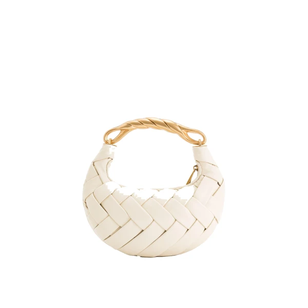 JW PEI Orla Weave Handbag in White