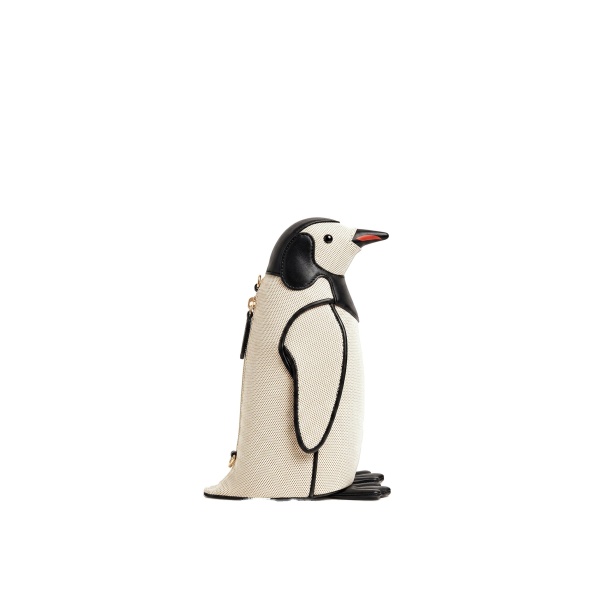JW PEI Pia Penguin Crossbody Bag in Black Canvas