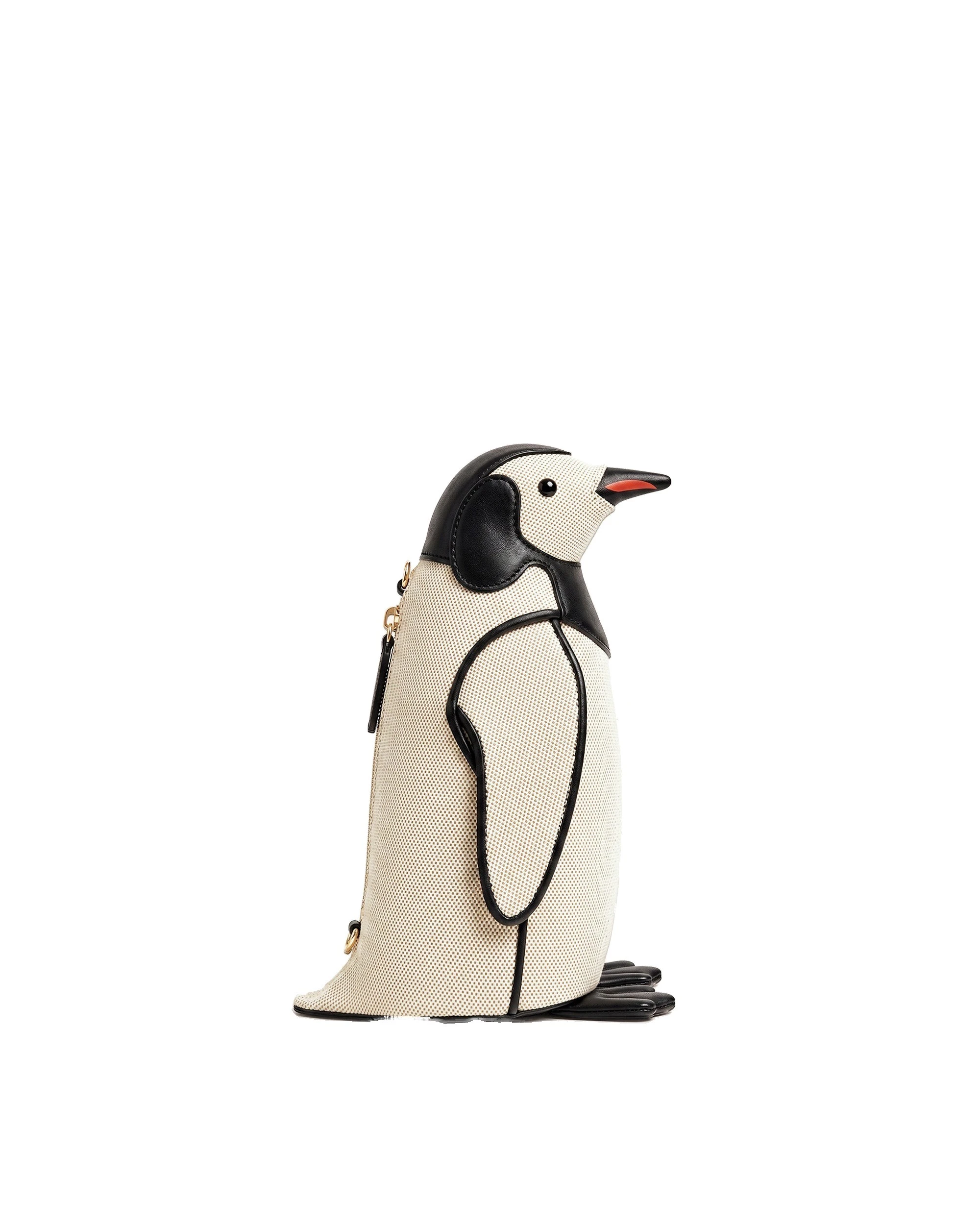 JW PEI Pia Penguin Crossbody Bag in Black Canvas | Shoulder & Crossbody Bags | Luxury Shoes JW PEI Pia Penguin Crossbody Bag in Black Canvas