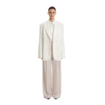 JW PEI Pleated Wide-Leg Trousers