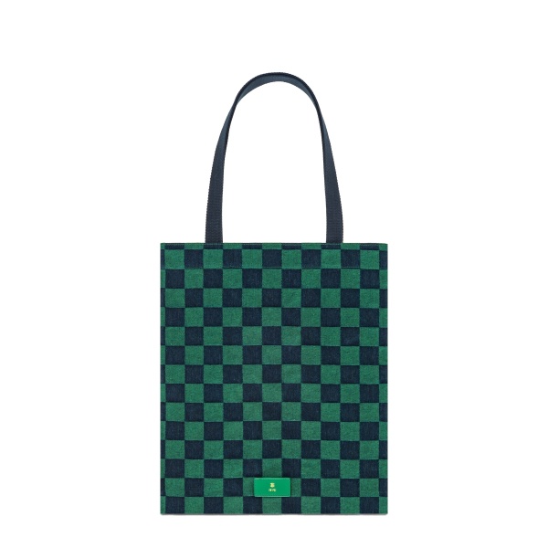 JW PEI Rayna Cloth Tote Bag in Jungle Green