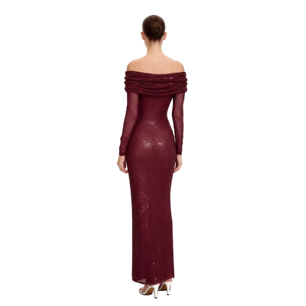 JW PEI Red maxi dress