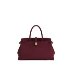 JW PEI Saige Faux Suede Tote Bag in Burgundy