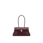 JW PEI Selene Lock Flap Shoulder Bag in Burgundy