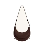 JW PEI Sharon Faux Suede Crossbody Bag in Coffee Brown | Shoulder & Crossbody Bags | Luxury Shoes JW PEI Sharon Faux Suede Crossbody Bag in Coffee Brown