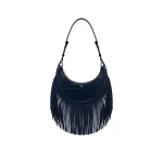 JW PEI Sharon Fringe Crossbody Bag in Navy Croc