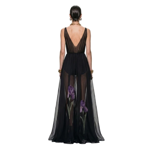 JW PEI Black maxi dress