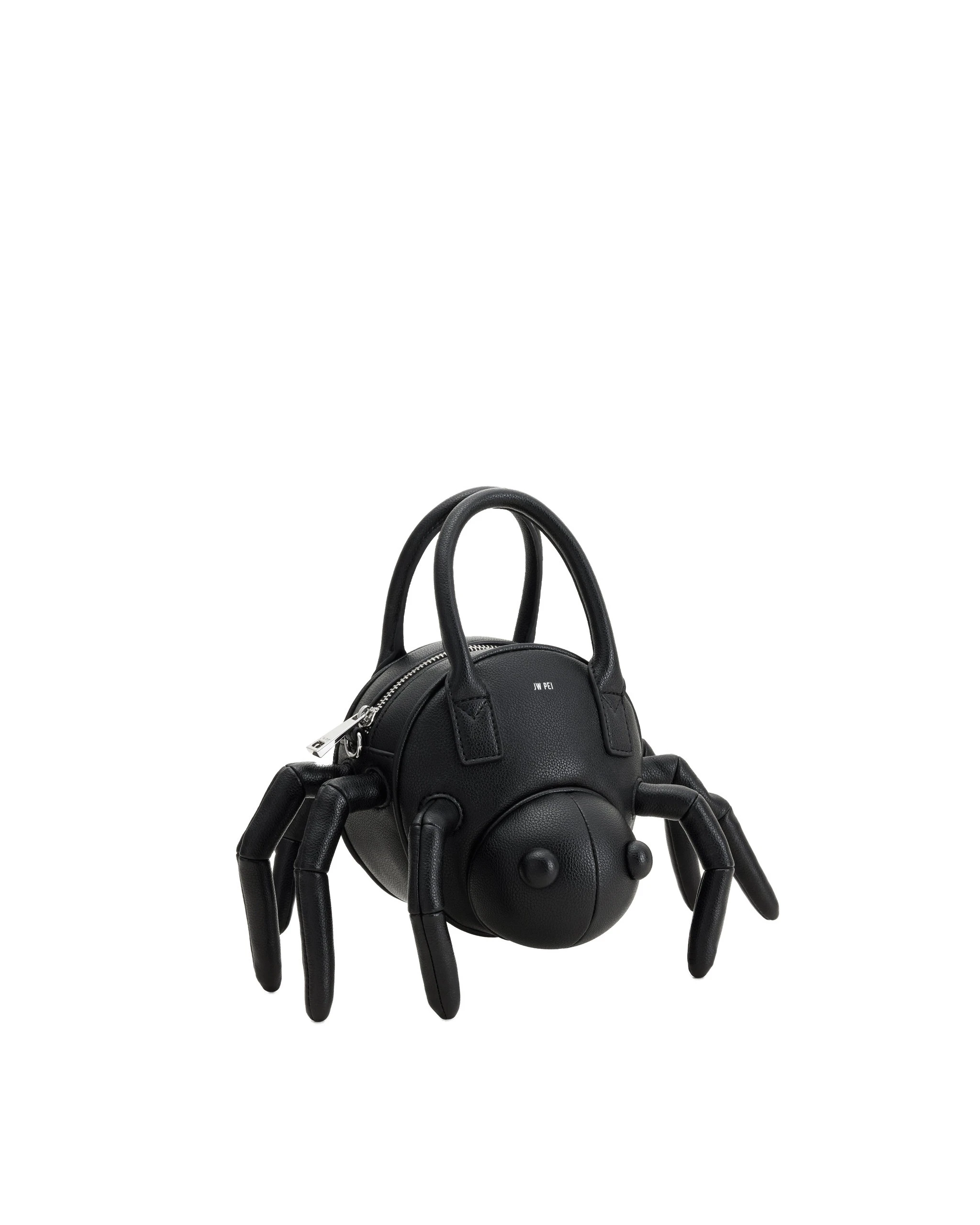 JW PEI Siena Spider Shaped Top Handle Bag in Black | Totes & Top-Handle Bags | Luxury Shoes JW PEI Siena Spider Shaped Top Handle Bag in Black