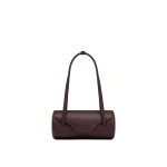 JW PEI Solenne Barrel Shoulder Bag in Dark Brown