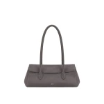 JW PEI Solenne Faux Suede East-West Shoulder Bag in Taupe