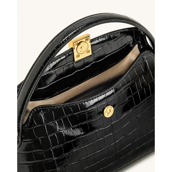 JW PEI Talia top handle bag interior and hardware