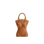 JW PEI Tara Sculpted Handle Bag in Brown