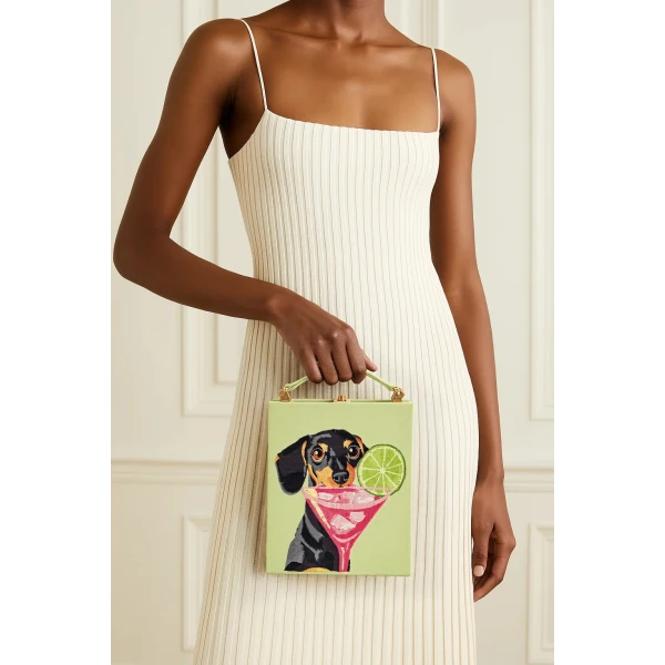 JW PEI Taya-Puppy clutch bag alternate view