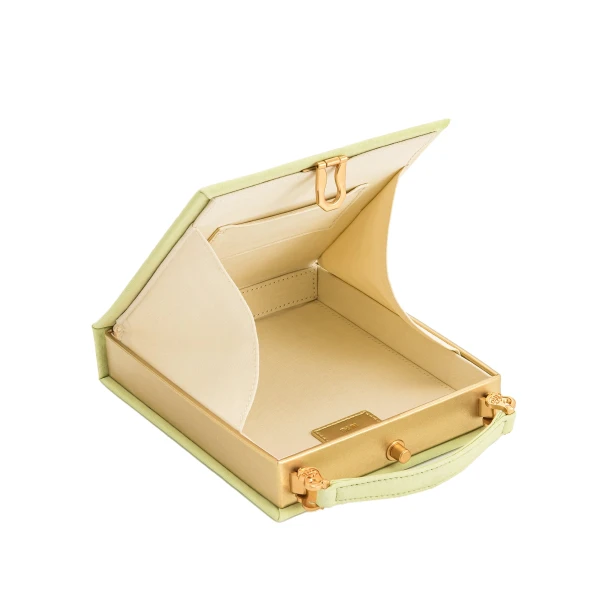 JW PEI Taya-Puppy clutch bag interior and hardware