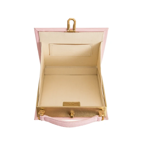 JW PEI Taya clutch bag interior and hardware