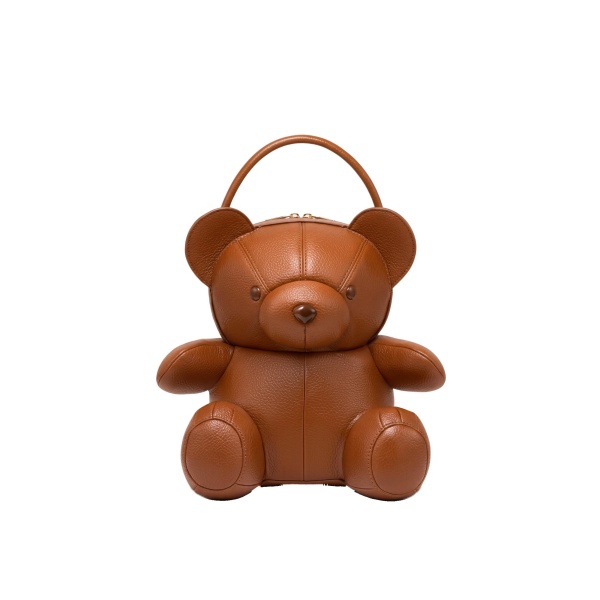 JW PEI Teddy Bear Novelty Crossbody Bag in Brown