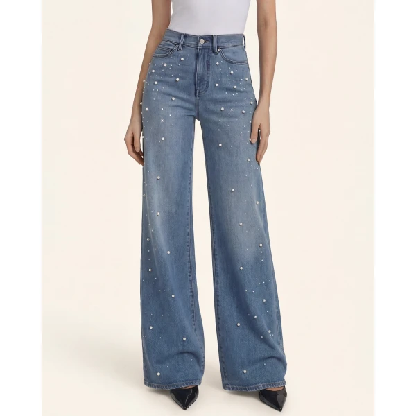 JW PEI The Mermaid Shimmer Pearl Jeans