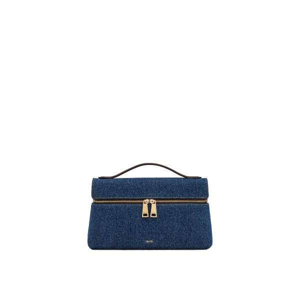 JW PEI Thea Top Handle Bag in Blue Denim