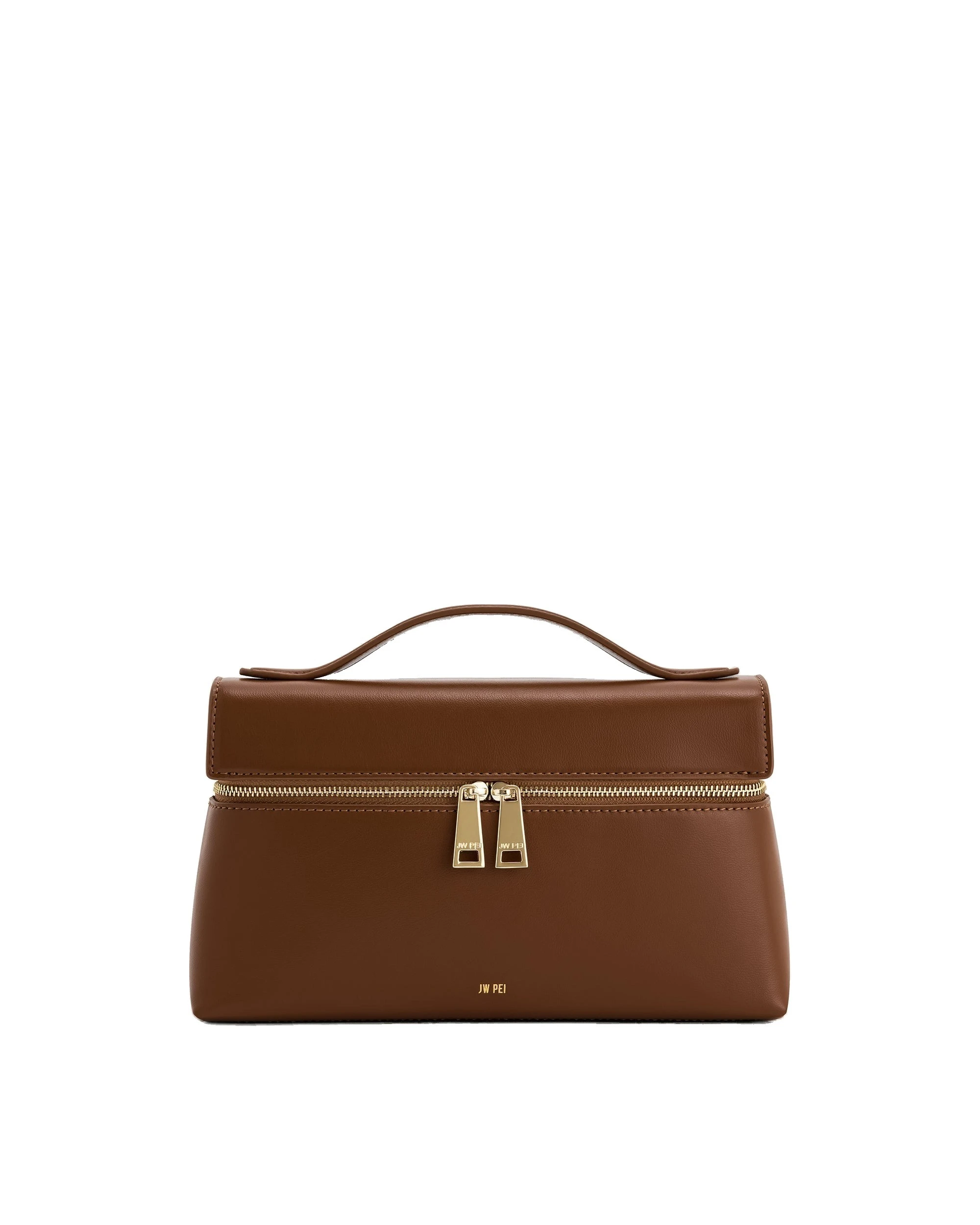 JW PEI Thea Top Handle Bag in Brown | Totes & Top-Handle Bags | Luxury Shoes JW PEI Thea Top Handle Bag in Brown