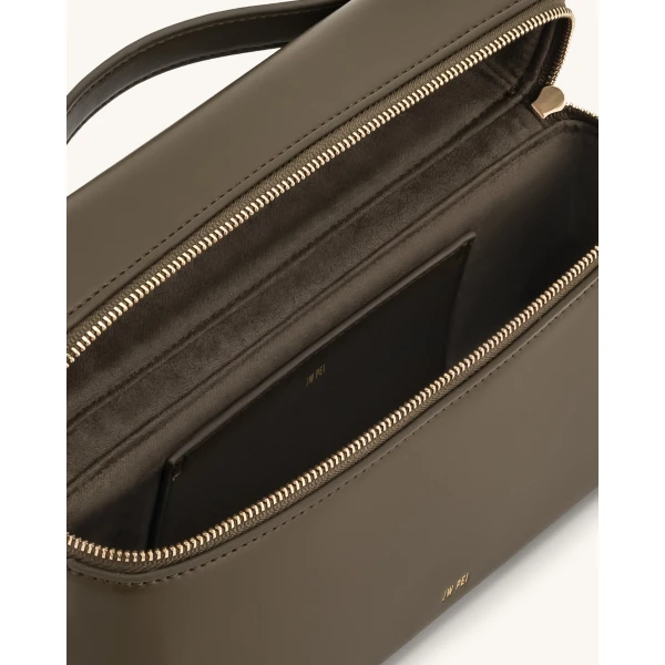 JW PEI Thea top handle bag interior and hardware