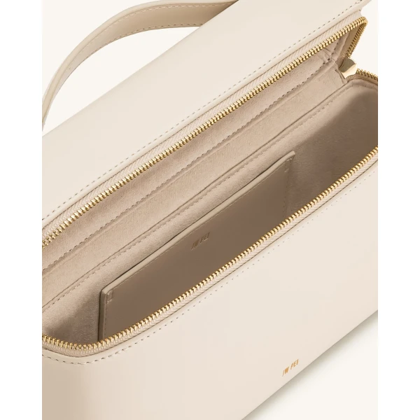 JW PEI Thea top handle bag interior and hardware