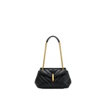JW PEI Valerie Quilted Chain Flap Shoulder Bag in Black