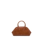 JW PEI Veda Vintage Finish Bowler Bag in Saddle Brown
