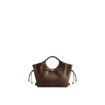 JW PEI Virelle Drawstring Tote Bag in Brown