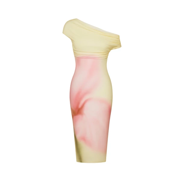 JW PEI Yellow midi dress
