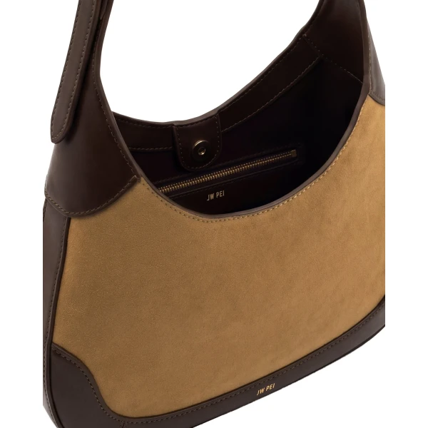 JW PEI Willow hobo bag interior and hardware