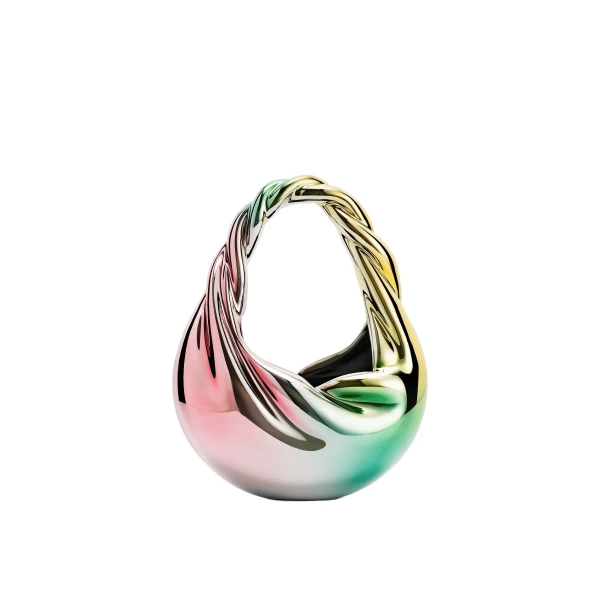 JW PEI Willow Twist Crescent Top Handle Bag in Multicolor