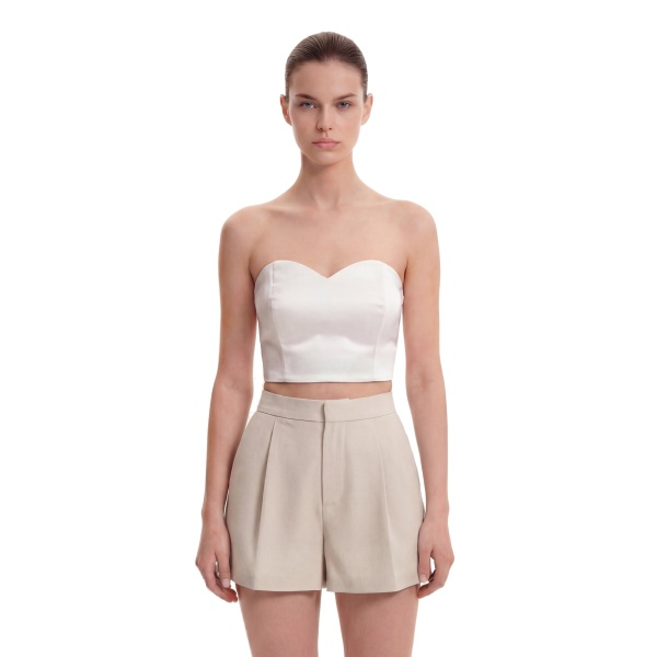 JW PEI Woven Cotton Tailored Shorts