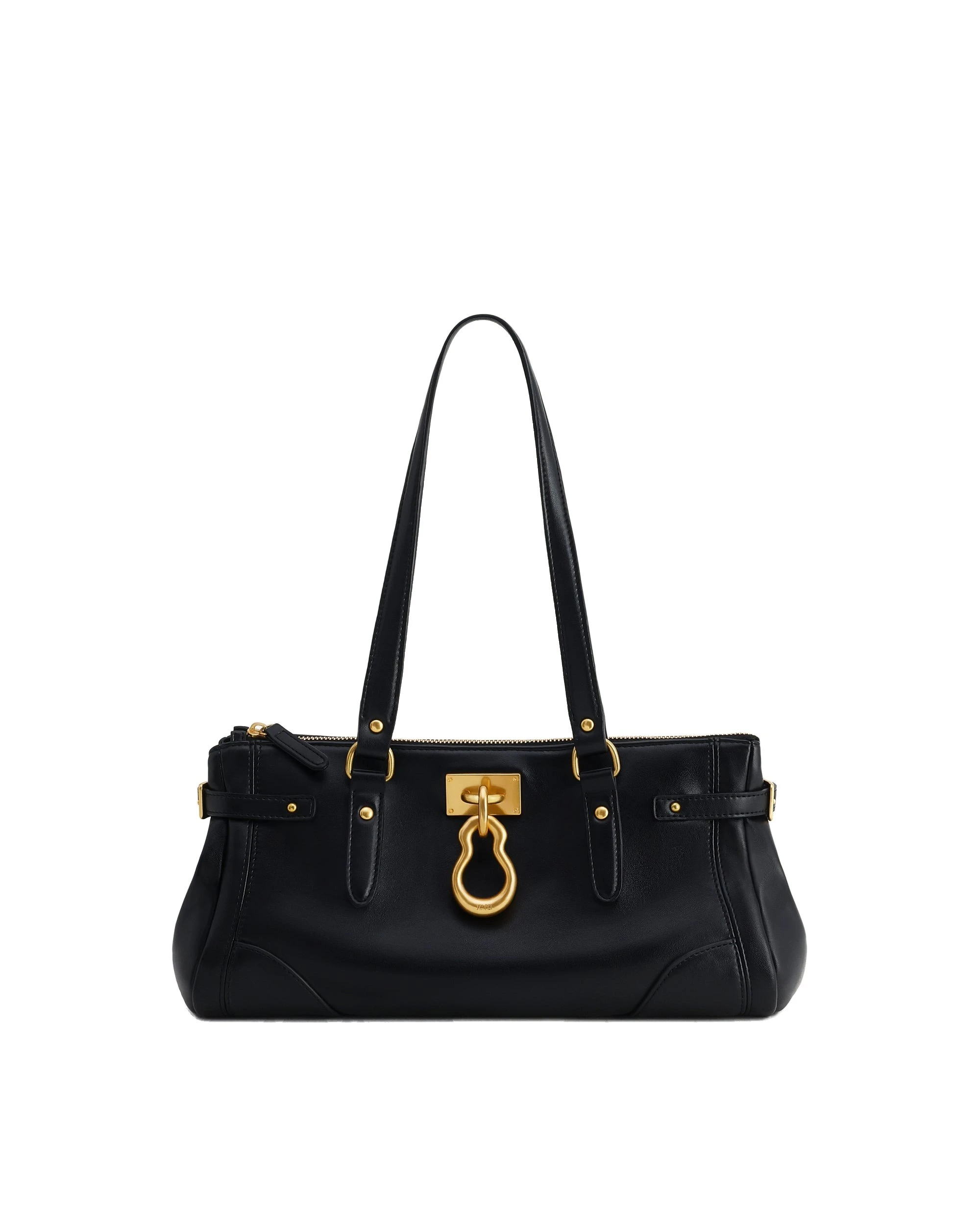 JW PEI Yvette Elongated Tote Bag in Black | Totes & Top-Handle Bags | Luxury Shoes JW PEI Yvette Elongated Tote Bag in Black