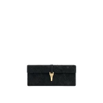 JW PEI Zaria Woven Clutch in Black