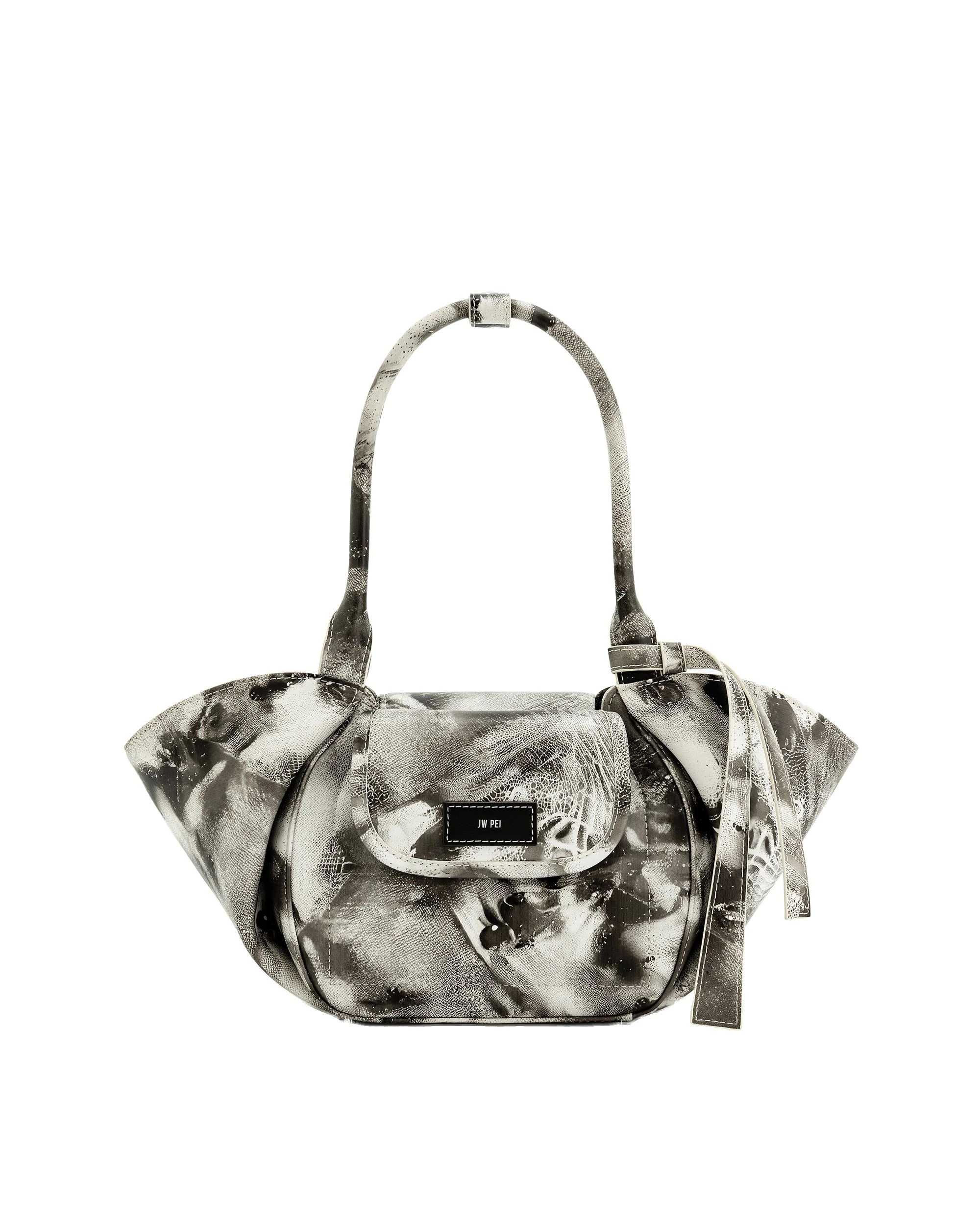 JW PEI Zoey Pockets Shoulder Bag in White | Shoulder & Crossbody Bags | Luxury Shoes JW PEI Zoey Pockets Shoulder Bag in White