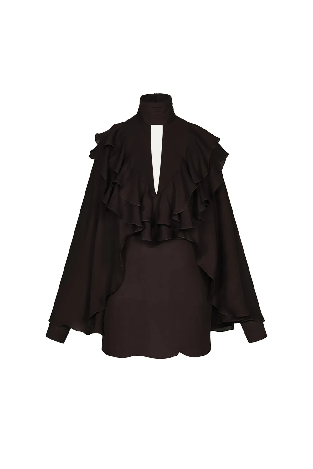 Johanna Ortiz Aroma Invernal Top in Dark Chocolate Johanna Ortiz Aroma Invernal Top in Dark Chocolate