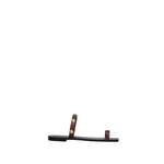 Johanna Ortiz Jungle Luxe Sandal in Warm Brown and Gold