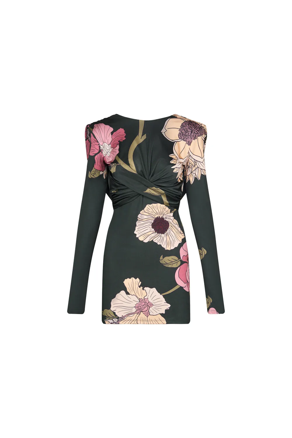 Johanna Ortiz Playful Grace Dress in Green and Rose Johanna Ortiz Playful Grace Dress in Green and Rose